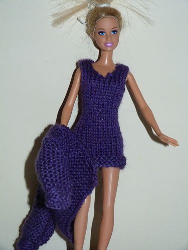 Libellule robe veste violet barbie E