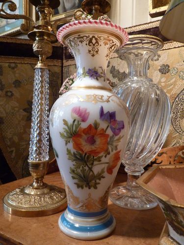6 vase opaline jean françois robert
