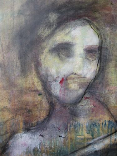 portrait fusain