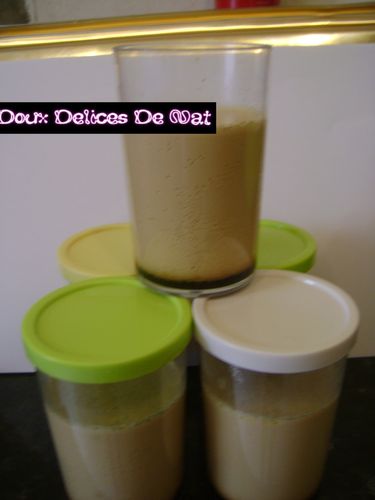yaourts au caramel