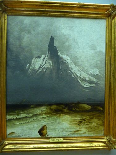 Peter balke, Stetind in Fog, 1864