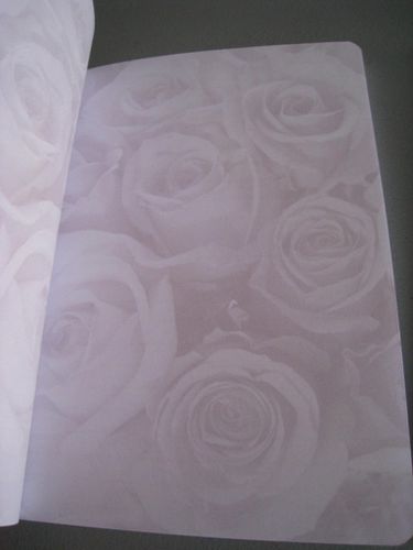 Intérieur carnet roses