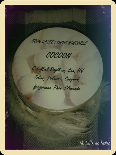 soin gelée corps rinçable Cocoon 2