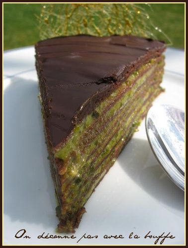 gâteau de crêpes chocolat pistaches 028
