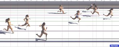 Photo finish 400mHGIRLS Finale 2013