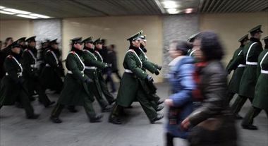 Tian An Men police