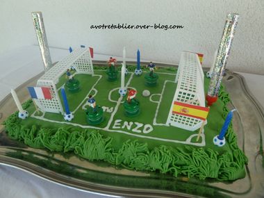 gâteau foot