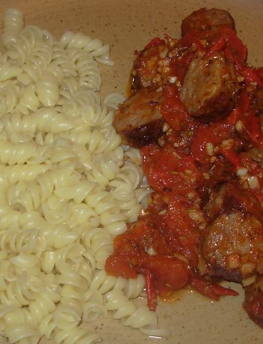 Mijoté de saucisses à la tomate4
