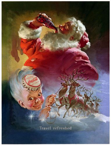 Coca-Cola-Rennes-Noël-1949-1