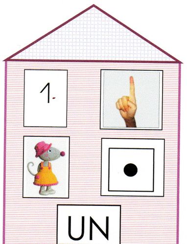 Les maisons des chiffres - Les petits bout 2 fee