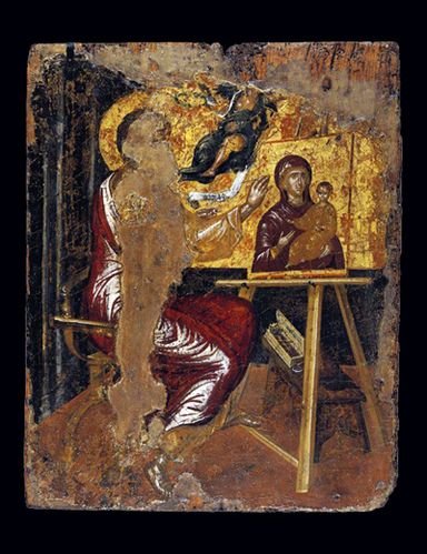 719f8b El Greco, St Luc peignant un portrait de la Vierge
