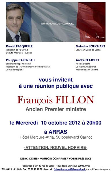 invitation fillon changement horaire