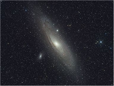 Galaxie M31 en Août 2008