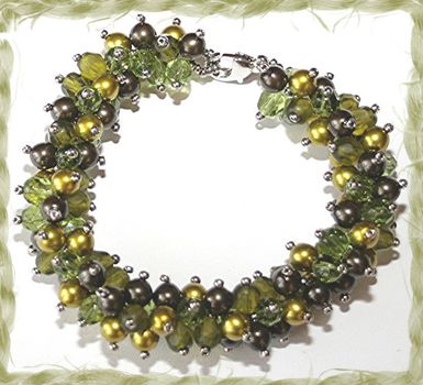 Bracelets perles & métal 5949