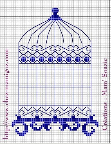 Cage oiseau lyre-Mamigoz