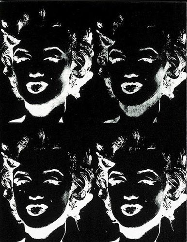 Warhol, 4 Marilyns