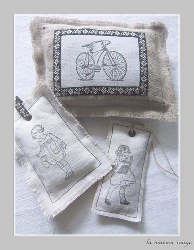 petits coussins de lavande