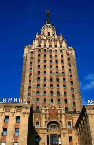 Moscou hôtel Leningradskaya