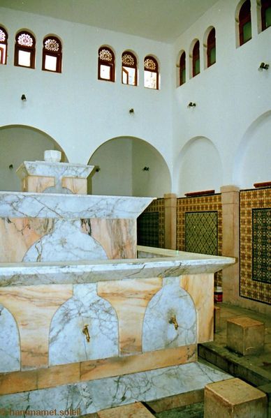 Mosquée Zitouna salle d'ablution (Midha)