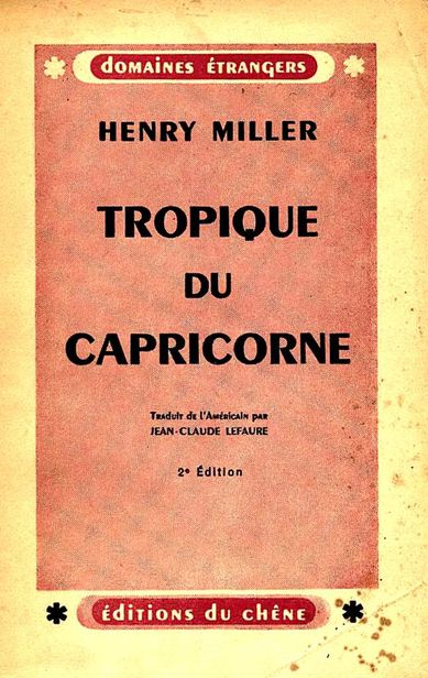 Tropique du Capricorne-Chêne-1946