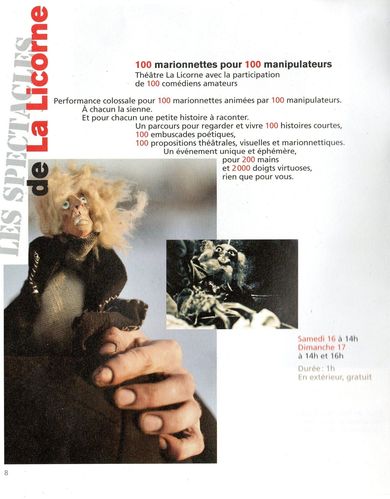 100 marionnettes