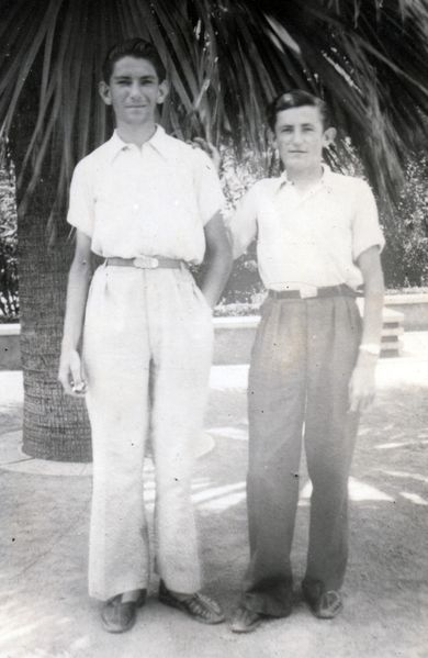 1940 - Casblanca - Roger et charles Le Berre