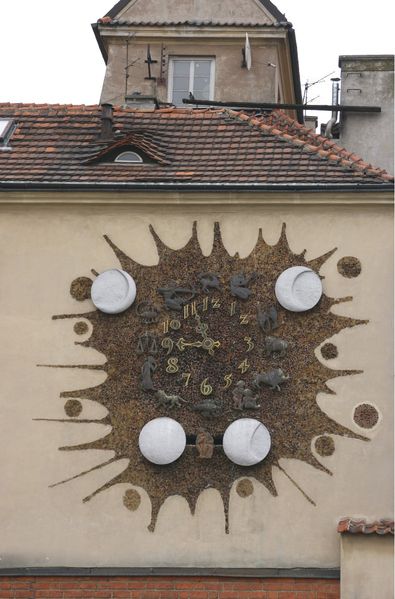 Varsovie horloge vieille ville pologne (80)