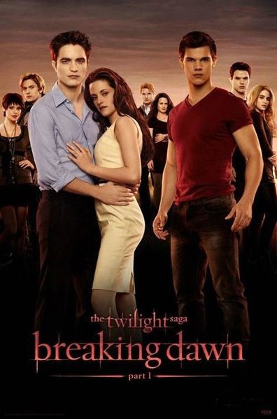 La saga di twilight Breaking Dawn parte 1 2011