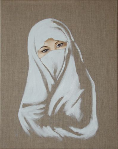 femme drapée
