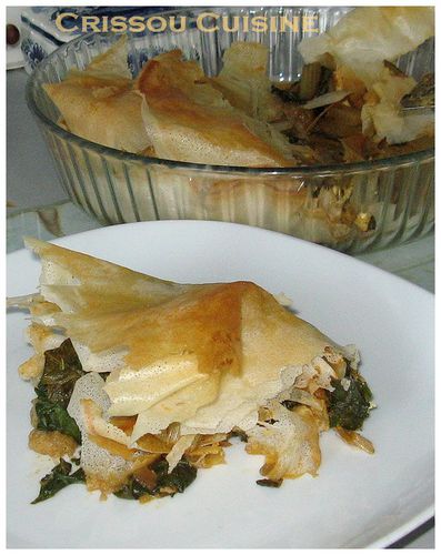 pastilla blettes poulet