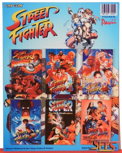 075-Street Fighter Magnets Set