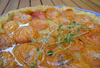 Tatin d'abricot