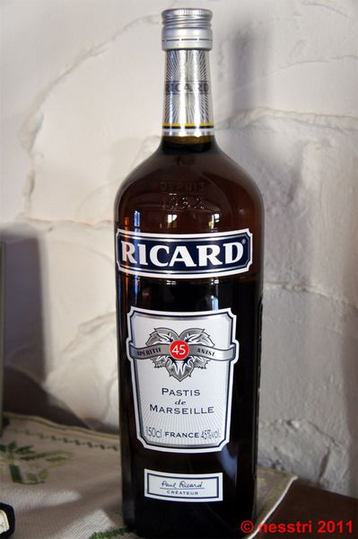 RICARD : nouvelle bouteille Ricard 2011 / 1 Litre - RICARD : le
