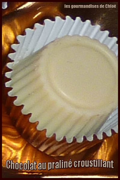 chocolat au praliné croustillant