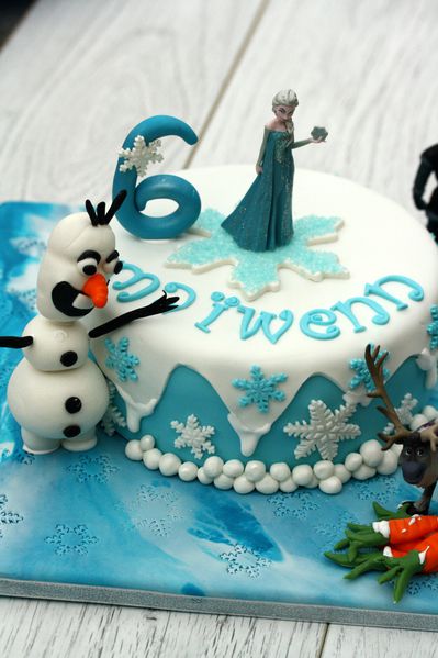 gâteau reine des neiges (7)