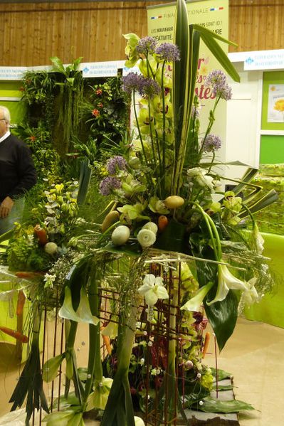 salon de l'agriculture 2014 - concours des fleuristes