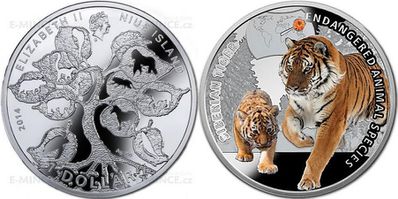 niue 2014 tigres