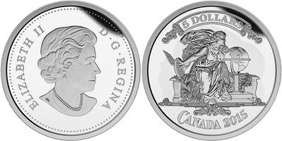 canada 2015 billet de 5 dollars