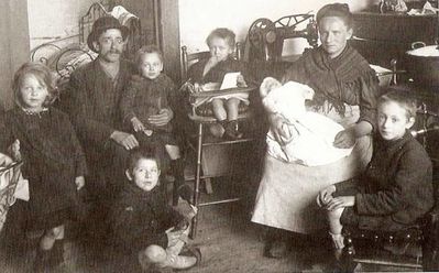La famille d'un ouvrier