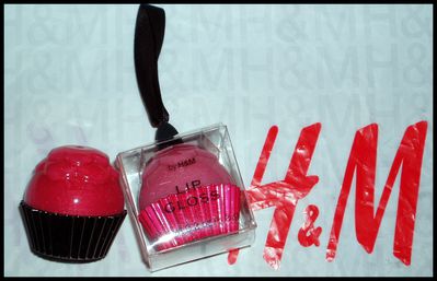 Gloss cupcake H&M pour jeu concours
