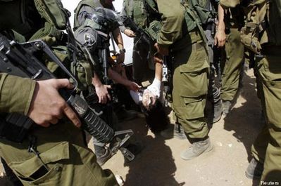 Marion Castaing violence soldats israeliens