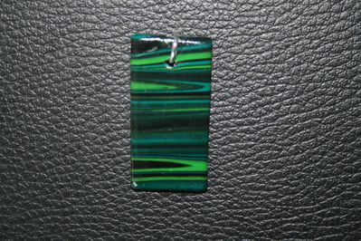 pendentif rectangulaire marbré verts1