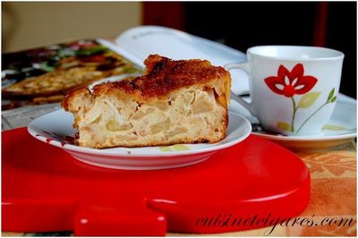 Clafoutis aux Pommes 4