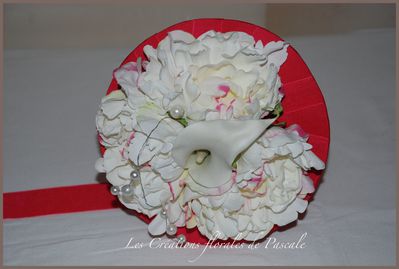Bouquet de mariée Ronde de pivoines