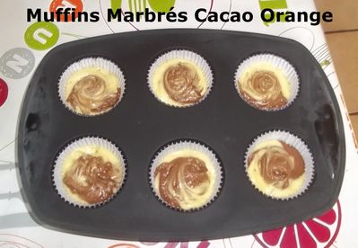 Muffins cacao or 3