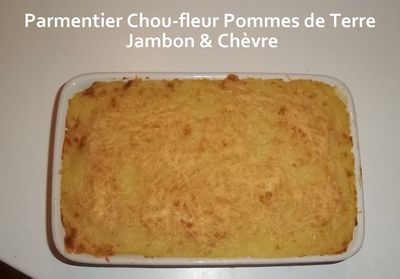 Parmentier chou fl jambon chevre 2