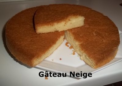 Gâteau neige 2