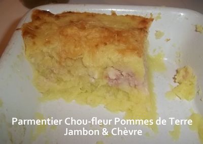 Parmentier chou fl jambon chevre 3