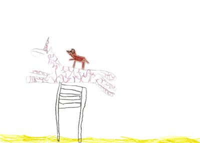 2014.10.11 sam-feutres-licorne + chien sautant barrière
