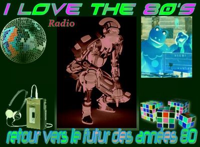 new logo Ilove the 80's- radio